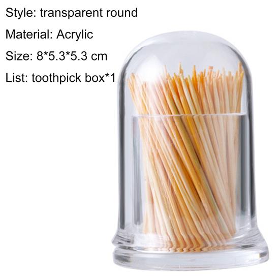 Storage Box Elegant Lightweight Cylindrical Shape Practical Table Supply for Canteen