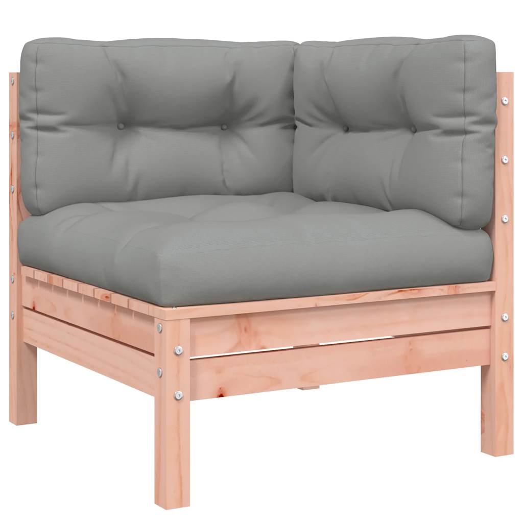 Vidaxl Sofa Ogrodowa Z Poduszkami I Podnóżkiem, 2-Osobowa