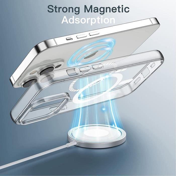 Coque de protection - iPhone - 14 Pro Max - Antichoc - 2 Verres Trempés - Transparent