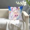 Blue Archive Shirasu Azusa Game Pillow Case Square Pillow Bedroom Sofa Leisure Comfort Cushion Car Living Room Home Decoration