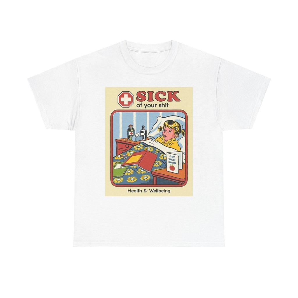 Men's and Women's T-shirts Health And Wellbeing Graphic