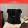 Sweet Chiffon Shoulder Bag With Large Capacity For Office And School