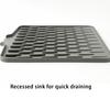 Silica Gel Foldable Silicone Sink Drainer Mat – Heat Resistant And Drip-Free Drain Pad Drying Pad