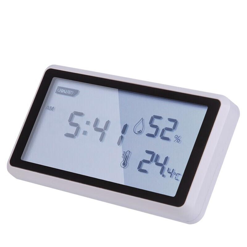 Deli Digital Indoor Temperature and Humidity Meter