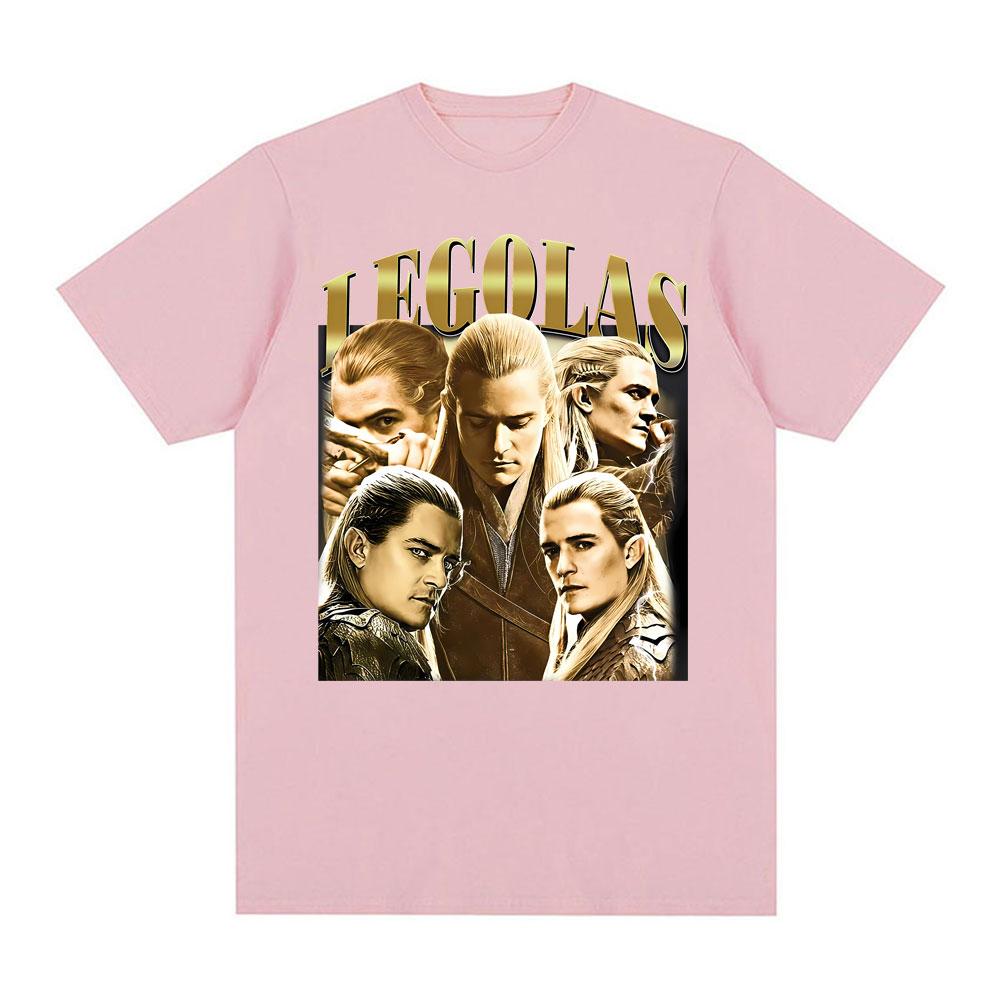Legolas Vintage Lord of The Rings Elven Archer T Shirts Unisex Women Fashion Hip Hop Streetwear T Shirt Casual Loose Cotton Tshirt