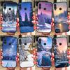 Landscape Winter Light Snow For Huawei Honor Magic 5 Lite X8 X9 X8a X9a 50 70 P20 P30 P40 P50 P60 Pro P Smart 2019 Case