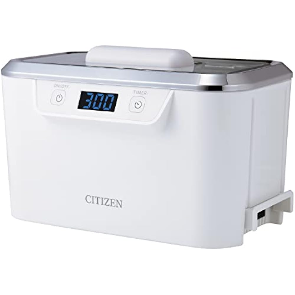Citizen Limpador Ultrassônico SWT710 Acessório de Limpeza para Relógios e Óculos, Função de Prevenção de Superaquecimento F...