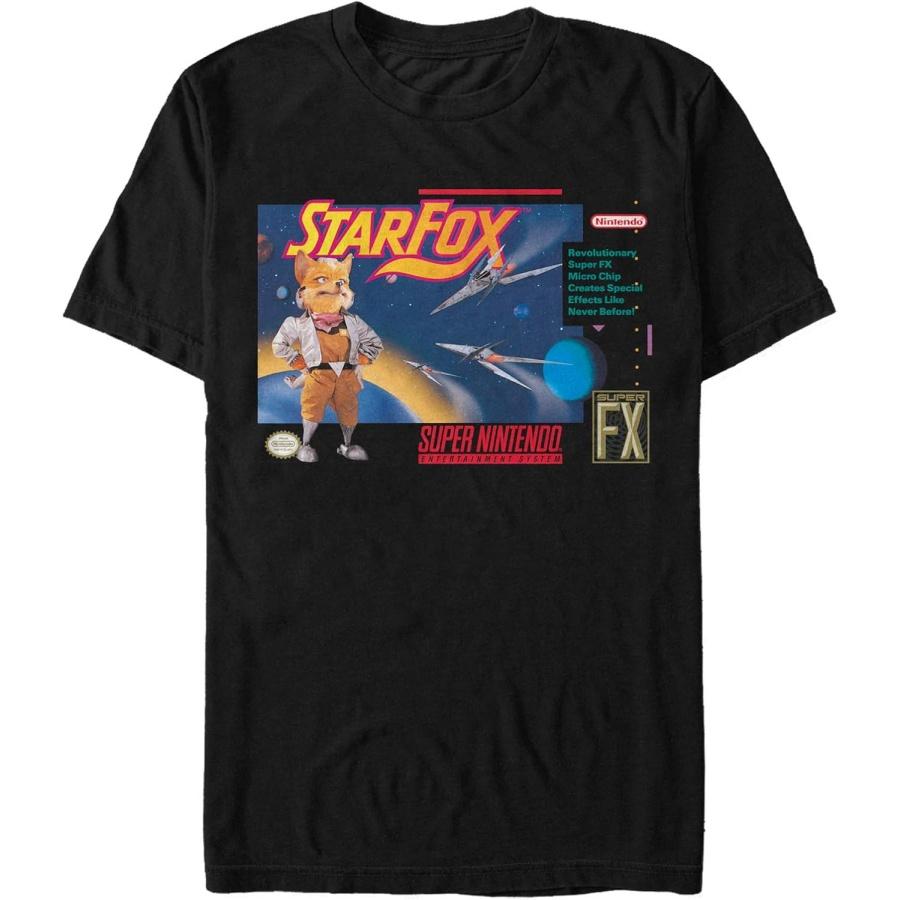 Fifth Sun Men s Nintendo Star Fox McCloud Box Art T-Shirt XXXXXL разноцветный