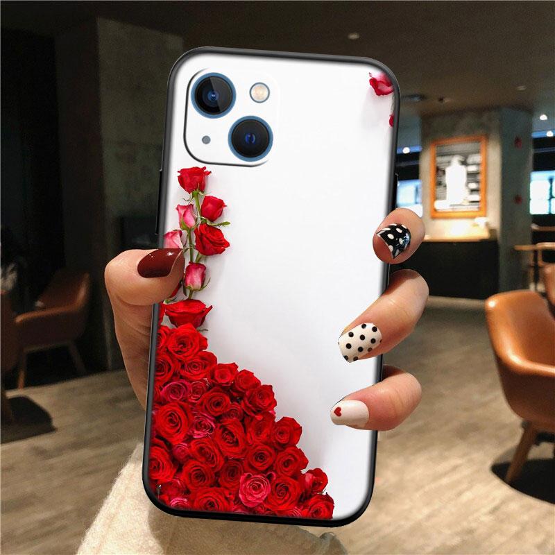 

Red Rose Marble Phone Case for Samsung Galaxy M06 M15 M16 M35 M55 M56 A36 A42 A50 A50S A51 A52 A32 A33 A05 A05S A06 A16 A20 Galaxy M35