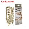100 Link Bicycle Chain Fixed Gear Single Speed Chain Heavy Duty Bicycle Olive Chain  BMX Bike