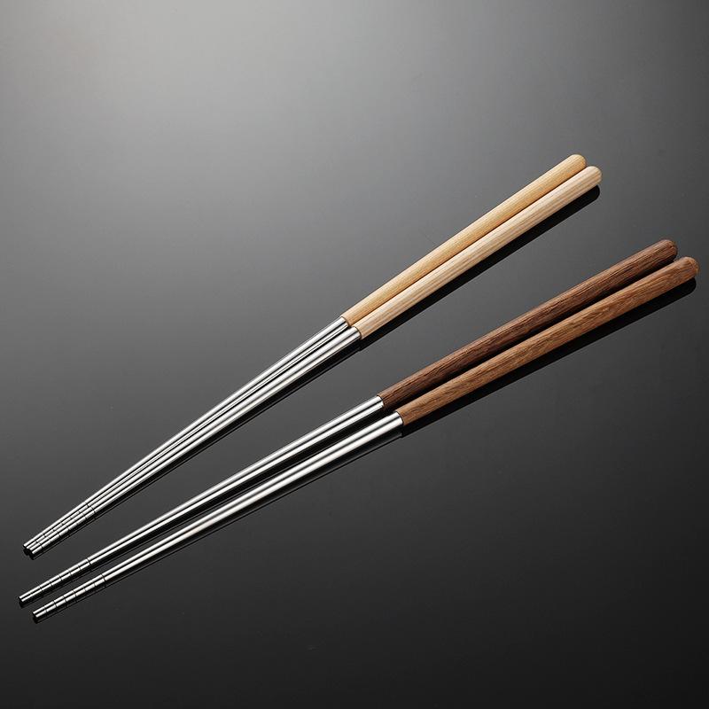 Extended Wooden Handle Fried and Heat-resistant Hotel Hot Pot Chopsticks