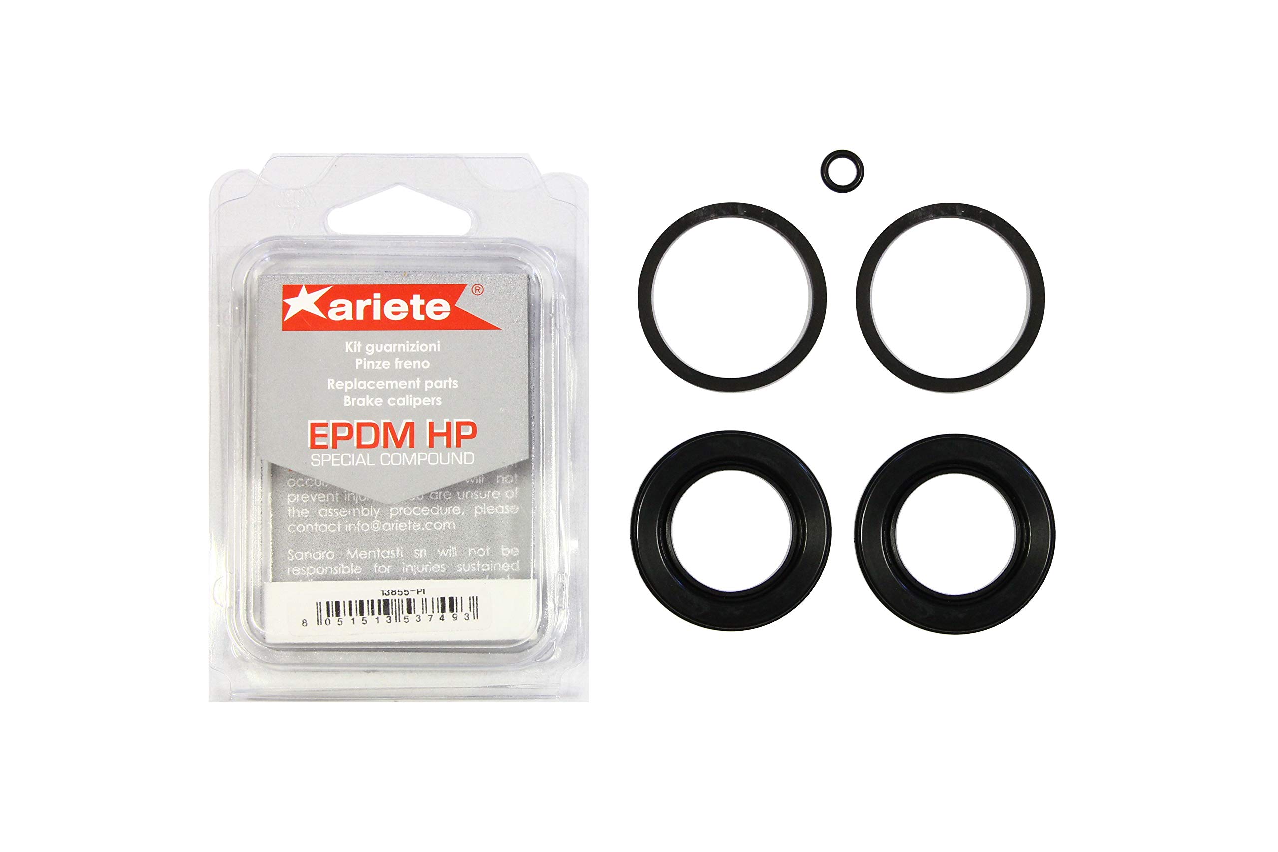 

ariete Brake Caliper Seal Kit for BMW R100 77-84, R1100S 92-01, K100 83-92 etc чёрный