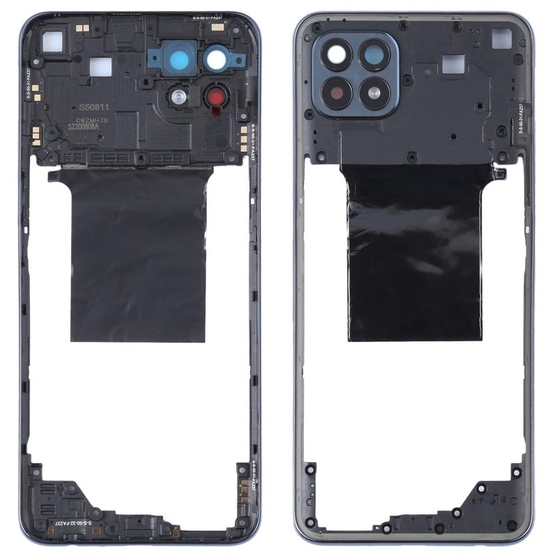 Middle Frame Bezel Plate For OPPO Reno4 SE/93 4G/Reno4 F/Reno4 Lite/F17 Pro PET00, PEM00