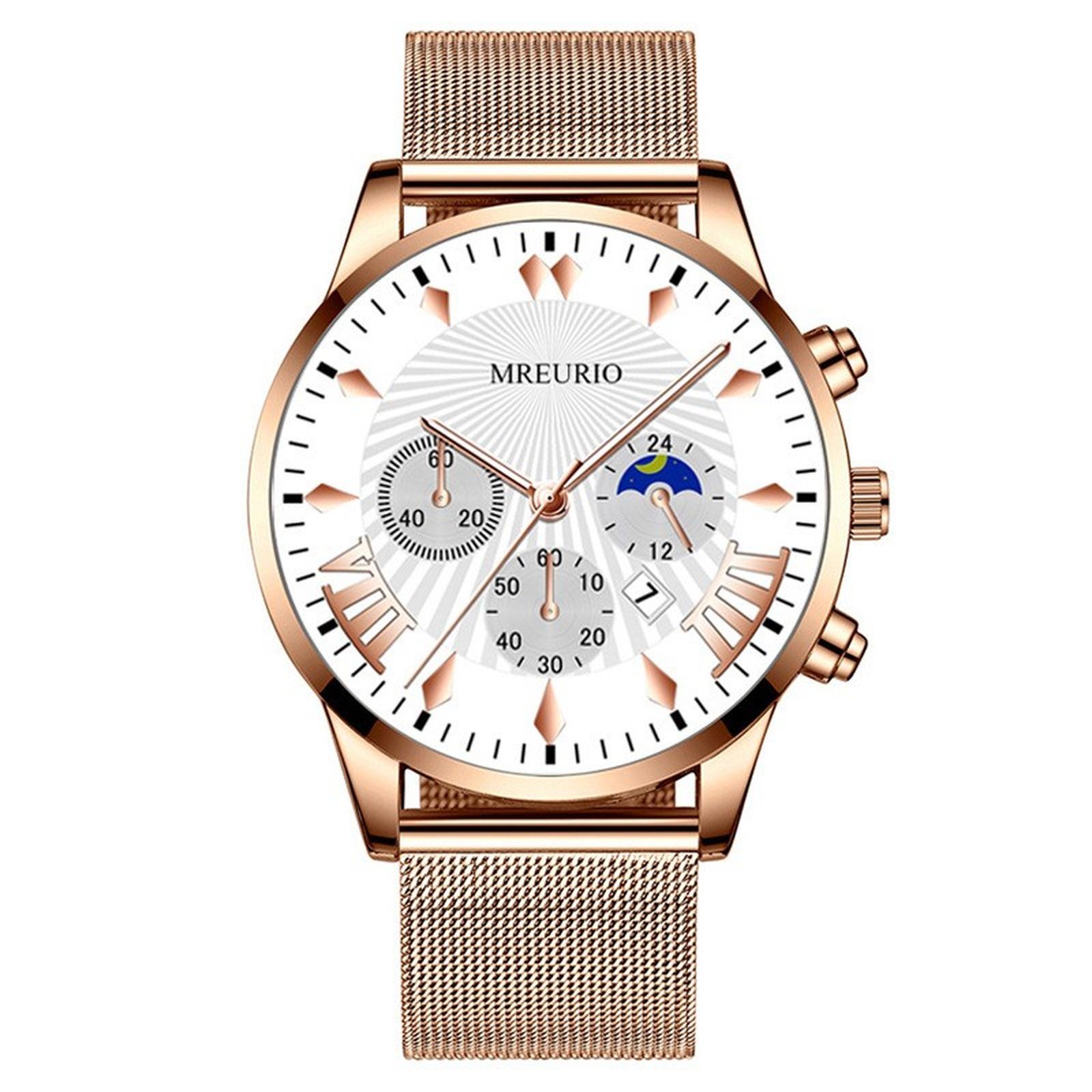 

Мужские водонепроницаемые светящиеся наручные часы-будильник для бега One Size