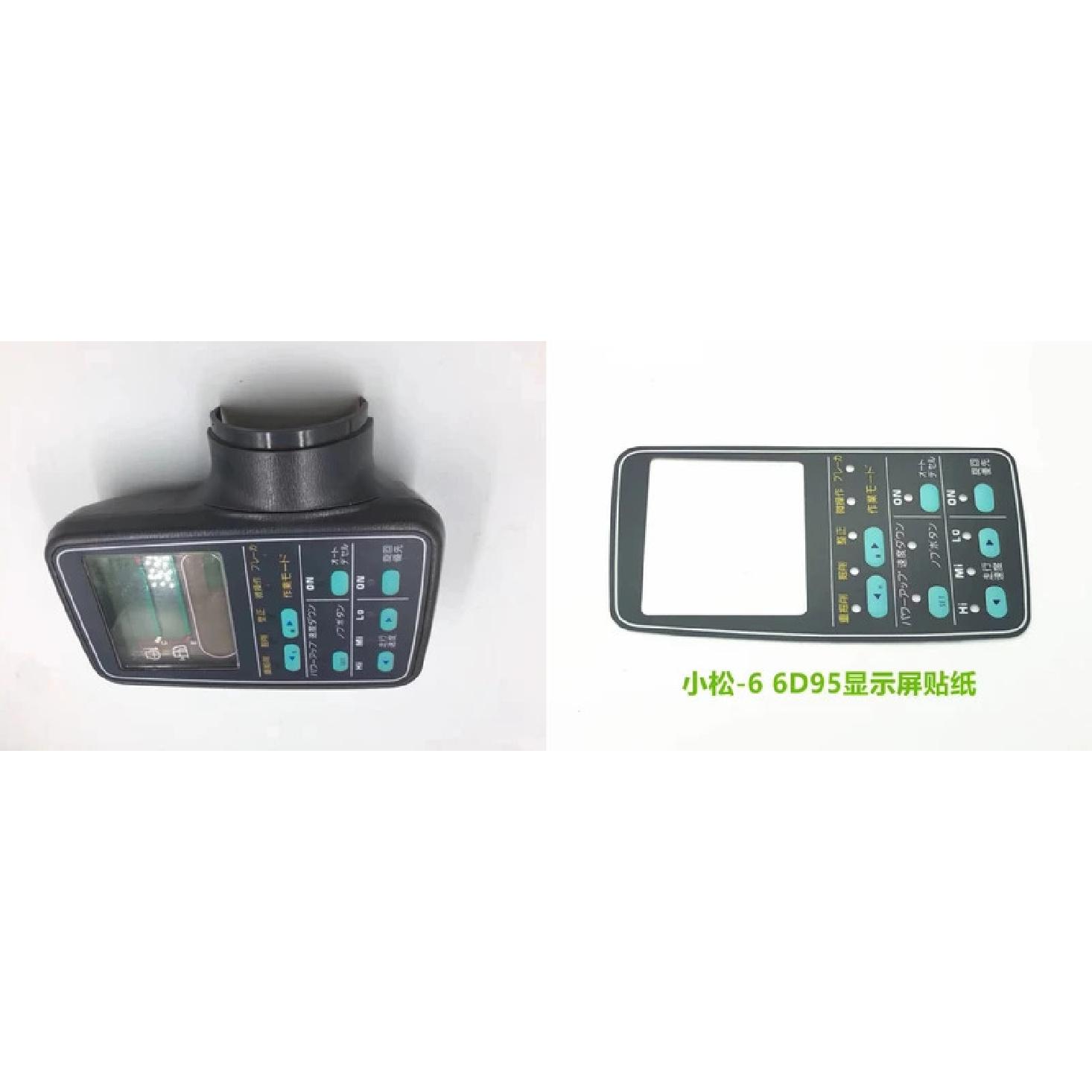7834-78-3002 7834-77-3001/PC200/300-6 monitor display key sticker 6D102