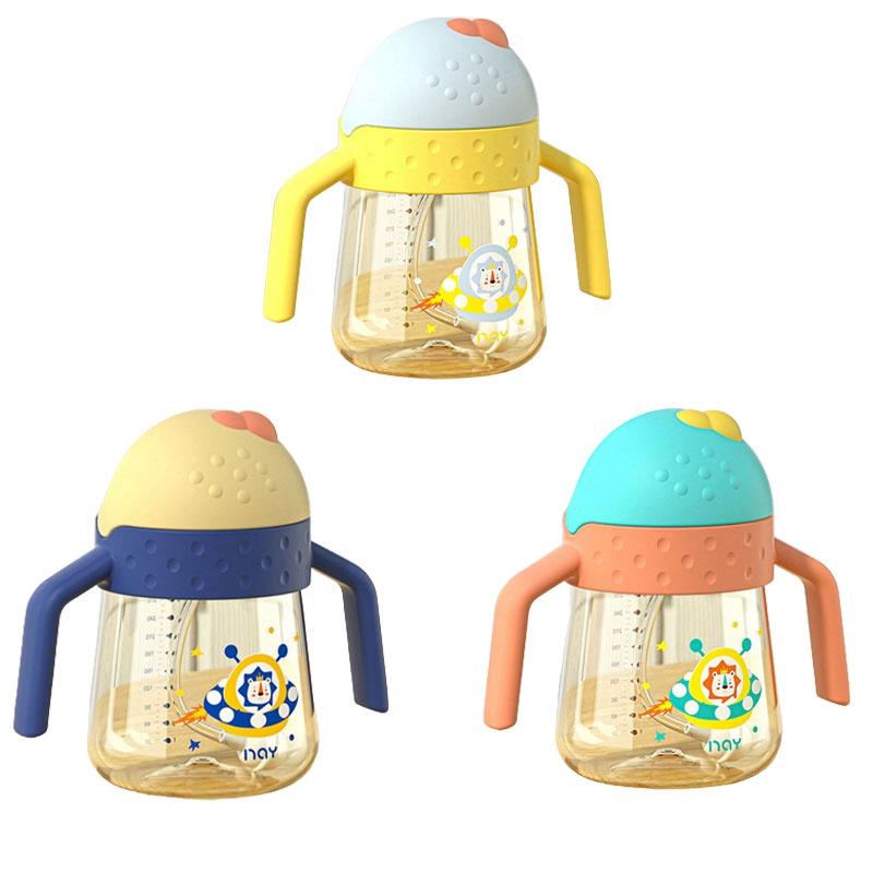 Pp Anti-colic Baby Nursing Bottle 300ml Wide Bore Learn Drinking Milk Bottle