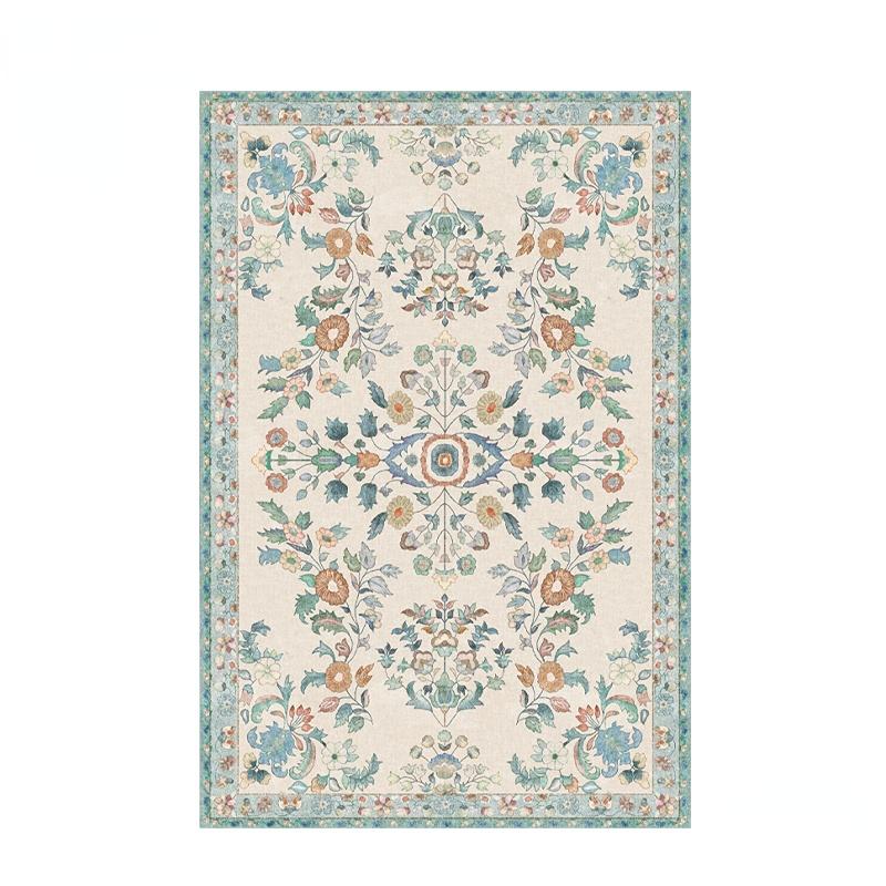 

Європейська прикраса вітальні Вінтажний килим Домашня вбиральня Нековзний килимок Килими в етнічному стилі для спальні Килим для лаунжу великої площі 120*160cm