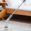 Electric Scrubber Cordless Power Cleaning Brush with Extension Arm and 4 Replaceable Bathroom Cleaning Brush Heads Ideal