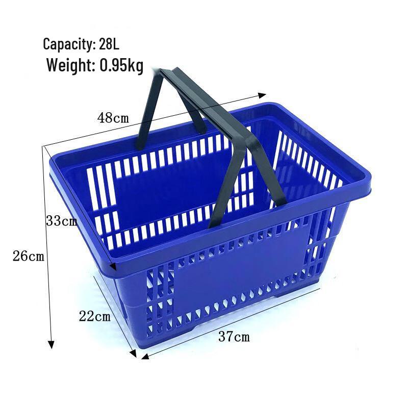 Jieshi Large Thick Portable Shopping Basket
