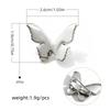 2pcs Universal Doji Brooch  Clothes  Bags  Accessories  Buckle Pin  Collar Corner Decoration  Four-pointed Star Pin