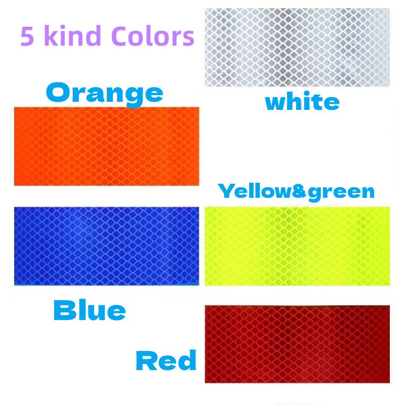 15 mm/30 mm DIY reflekterende klistremerker for biler, motorsykler, elektriske sykler, hjelmer, refleksremser Sikkerhetsadvarsel felgdekaltape
