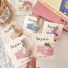 Cartoon Niedliche Kaninchen Haarspangen Stoffspitze Kinder BB Clips Haarnadeln für Baby Mädchen Kinder Haarschmuck Kopfschmuck Haarspangen