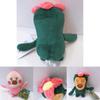 Adorable Peach Jun Plush Toy Cartoon Fruit Doll Soft And Lightweight 20cm Height Perfect Birthday Gift For Girls
