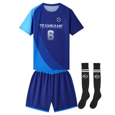 Custom Adult Kids' Football Jersey Set Training Set for Men Team Shirt. Football Uniform