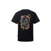 Li Ning T Shirts Unisex Black Crew Neck Moderate Straight Fit AHST135-2