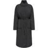 Women's Quilted Coat Only VIDA Regular Fit with Stand-up Collar (15353154) Black