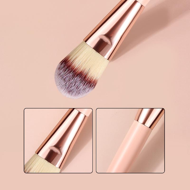 Woman Cosmetic Tool Wooden Handle Facial Mask Brush Makeup Brush Multifunction Diy Facial Foundation Cosmetic