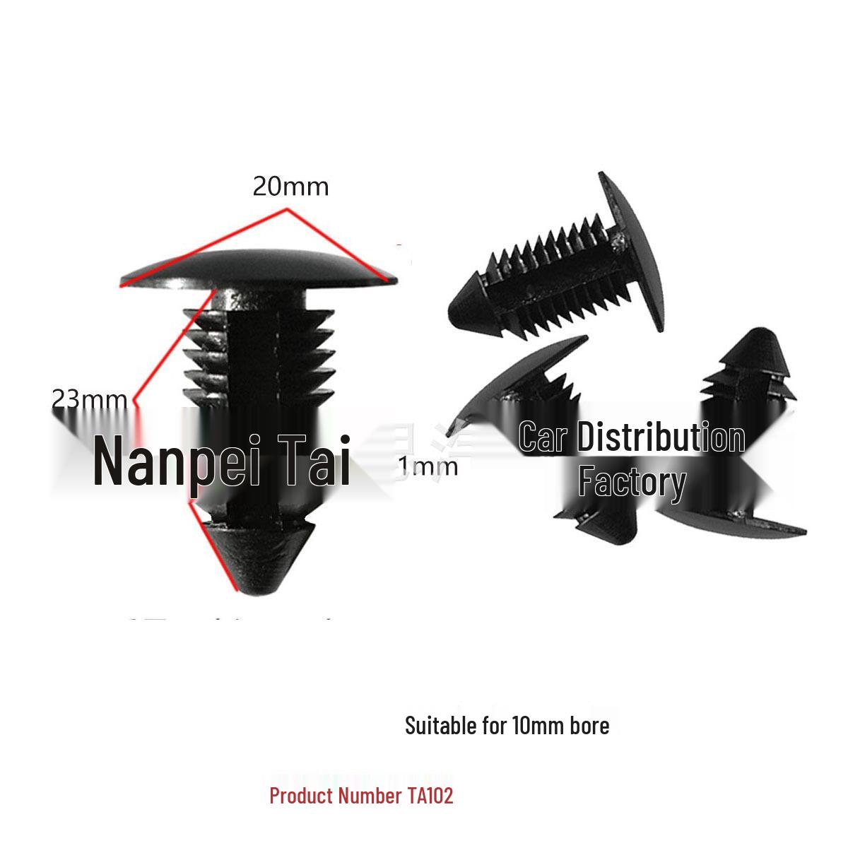 

Car Headliner Trim Panel Rivet Clips for Insulation & Lining Installation 10000 Clips