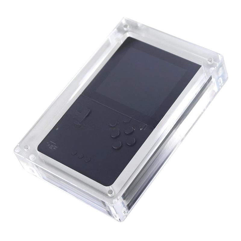 Clear Acrylic Carrying Box Case with Magnetic Closure for Analogue Pocket Game Consoles Dustproof Protections Box