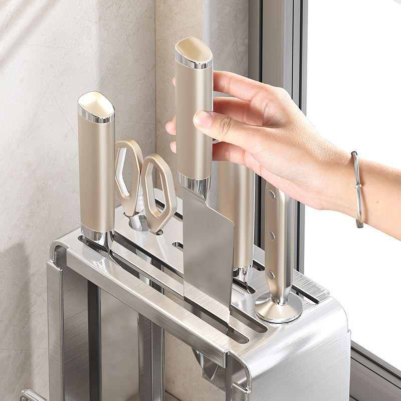 Extendable Stainless Steel Cookware Storage Rack for Kitchen Shelves and Under Sink Cabinets