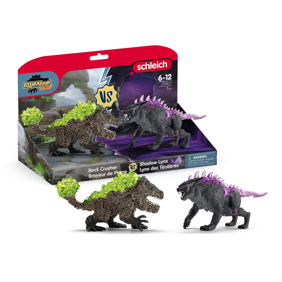 

Schleich Эльдорадо Теневой Рысь против. Дробилка для камня 70827