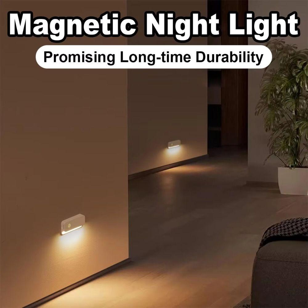 Small Design Magnetic Lights Mini Size Rechargeable Lamp Wireless Lamp Home Lighting