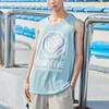 Li Ning Basketballtrikot Herren Seegrau Blau AAYR207-5