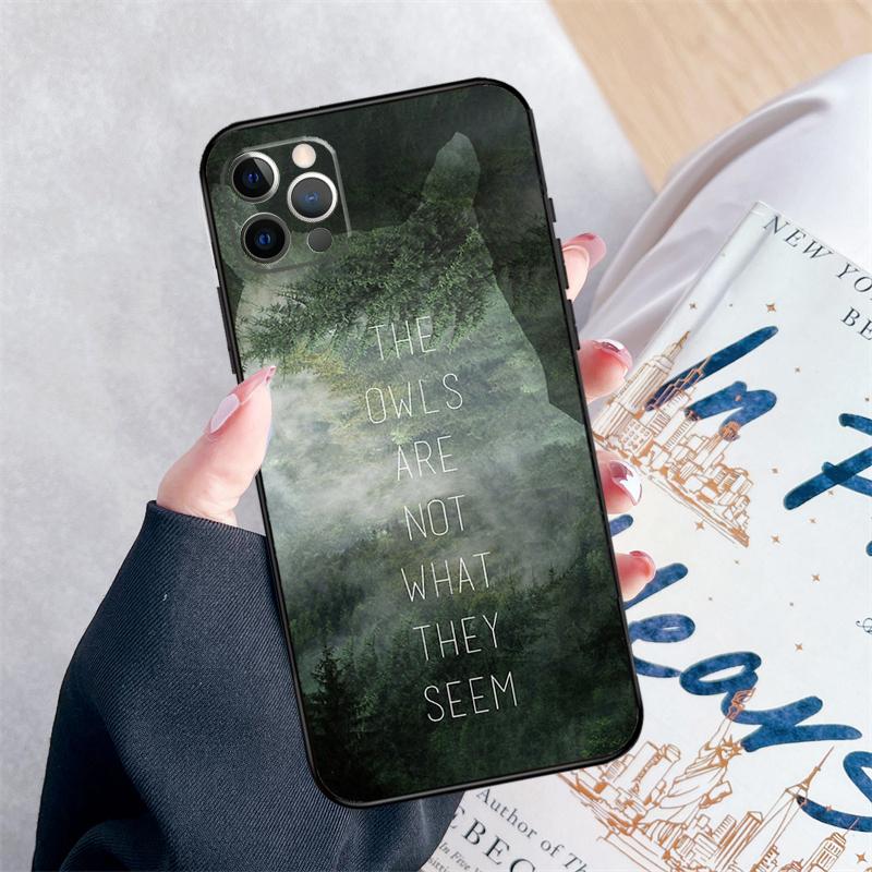 fire walk with me twin peaks Phone Case For iPhone 16 Pro Max 11 12 13 Mini 14 15 Pro Max XR 15 16 Plus 16e Cover Coque
