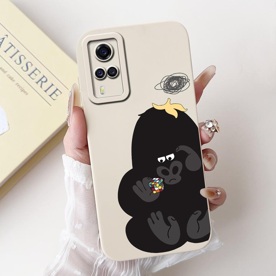 For Vivo Y31 Case Vivo Y51 2020 V2030 Cute Dog Cartoon Phone Case For Vivo Y53s 4G VivoY33 V2057 Vivo Y31 Y51 Soft Covers Fundas