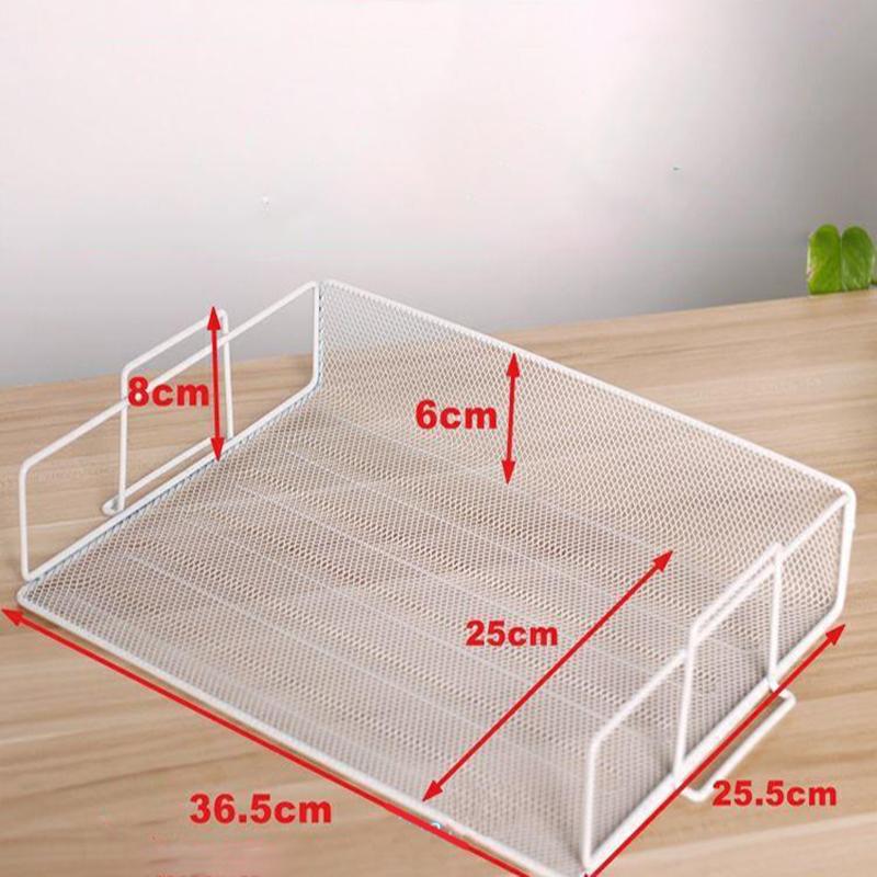 Metal Multifunction A4 Document Trays File Paper Letter Holder Stationery Storage Bookend Office School Supplies Desk Organizer