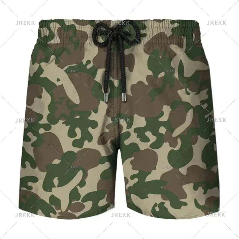 Soldier Camouflage Boxing Muay Thai Kickboxing Shorts 3D Print Training Unisex Men Women Quick Dry Fitness Gym Sport Workout Casual Streetwear
