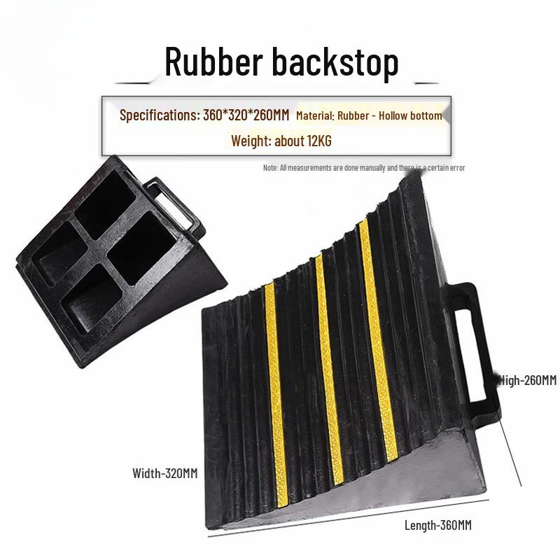 Heavy-Duty Anti-Roll Wheel Chock