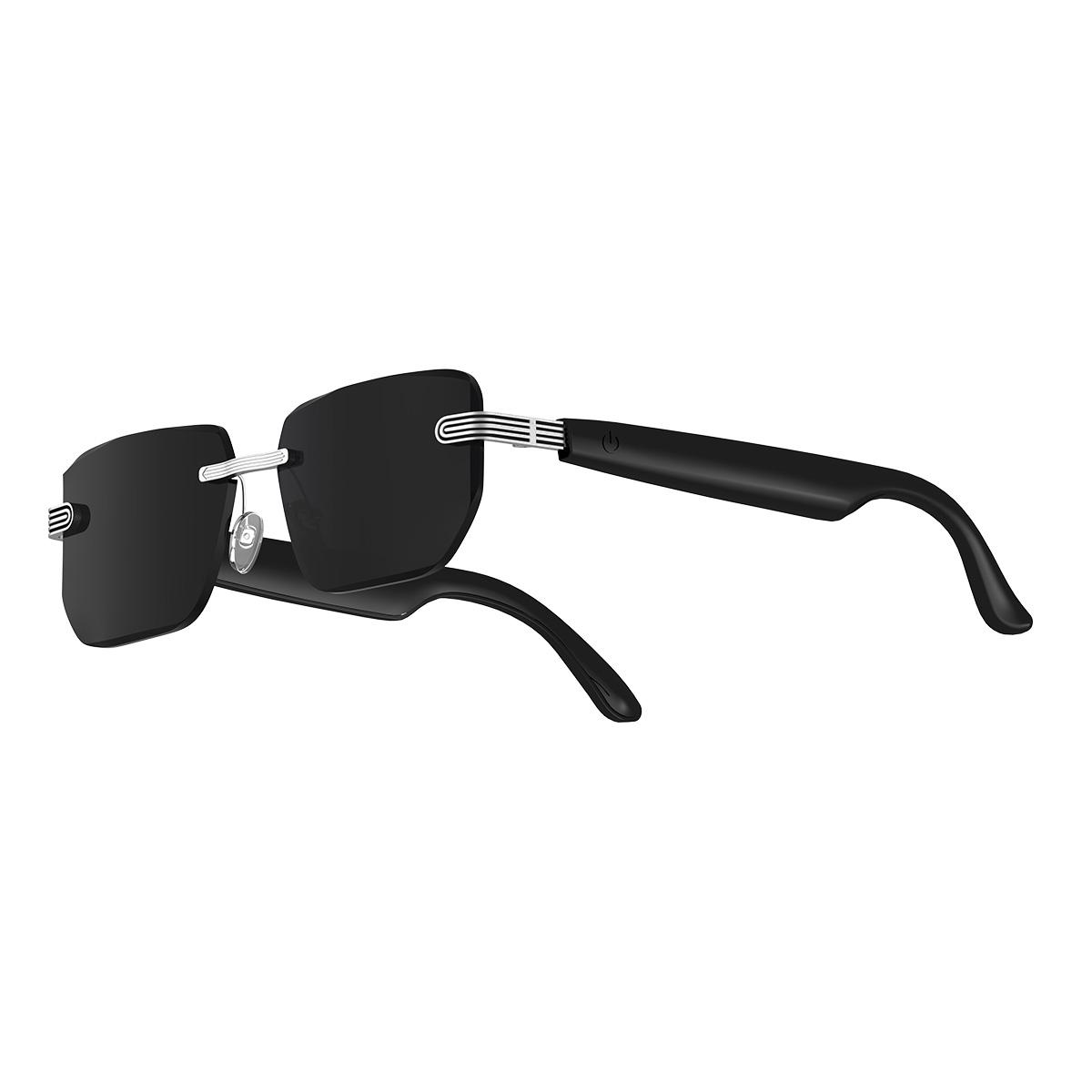 

A19 Rimless Photochromic AI Translation Smart Glasses чорний