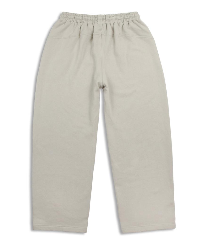BLUFF Wide Curved Sweatpants [Beige]