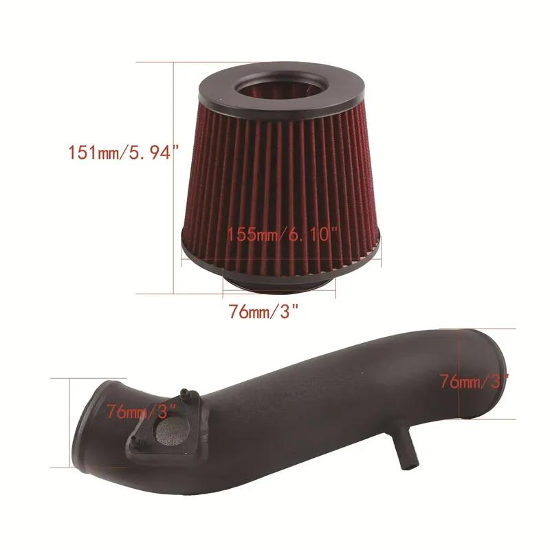 Hochleistungs-Kaltluftansaugkit mit Flow-Luftfilter für Honda Accord 8 2.4L Motor Teile