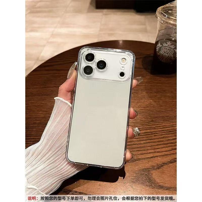 Clear Phone Case For iPhone 17 Pro Max Case Silicone Soft Cover For iPhone 11 12 13 14 15 16 Plus 17 Pro Max Air 16E Back Cover