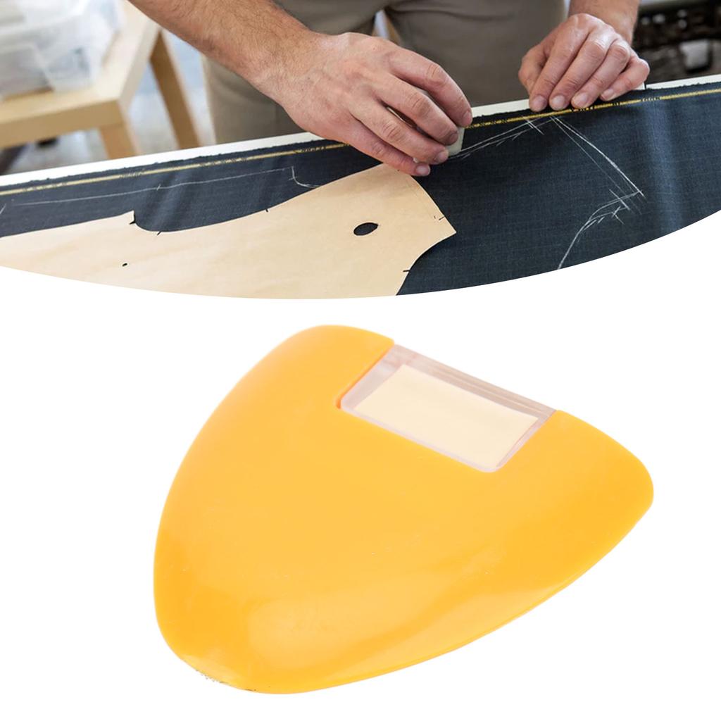 Fabric Chalk Clear Lines Triangular Shape Ergonomic Design   Sewing Parts for Professional Tailors Home Tailors