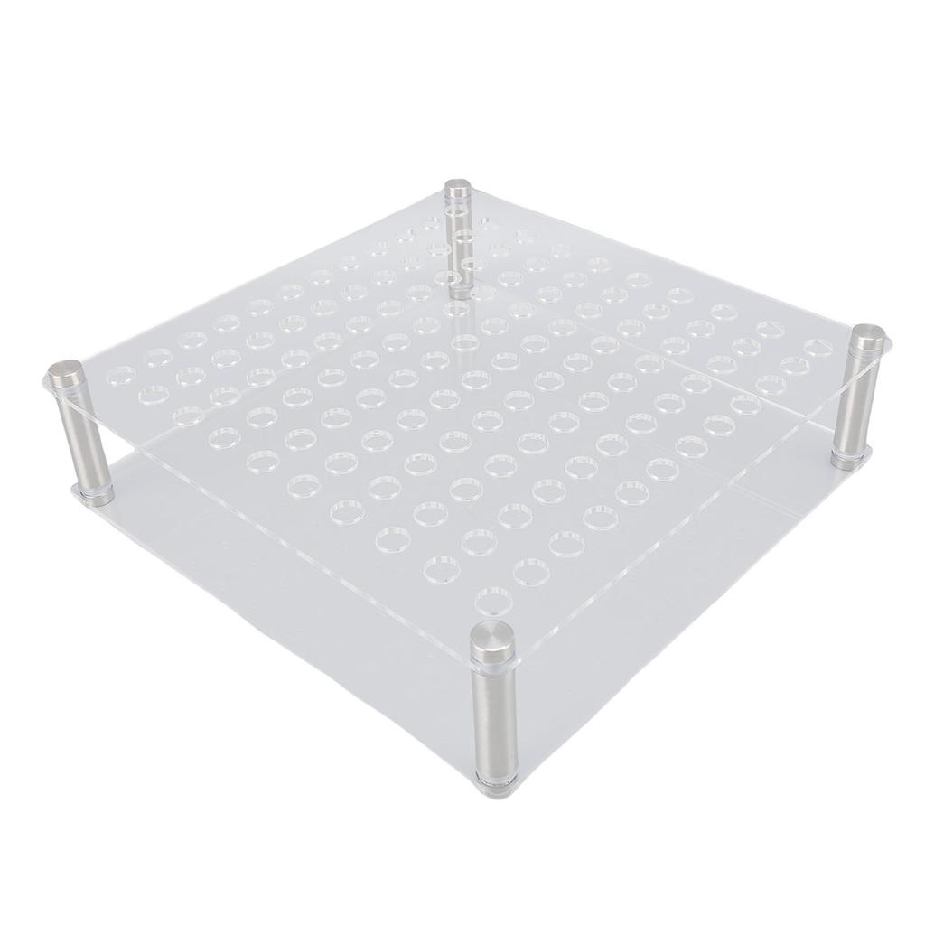 120 Otworów Akrylowy Stojak Ekspozycyjny na Długopisy Wielofunkcyjny Przezroczysty Organizer na Pędzle do Farb Stojak na Długopisy Ołówki Pędzle do Makijażu