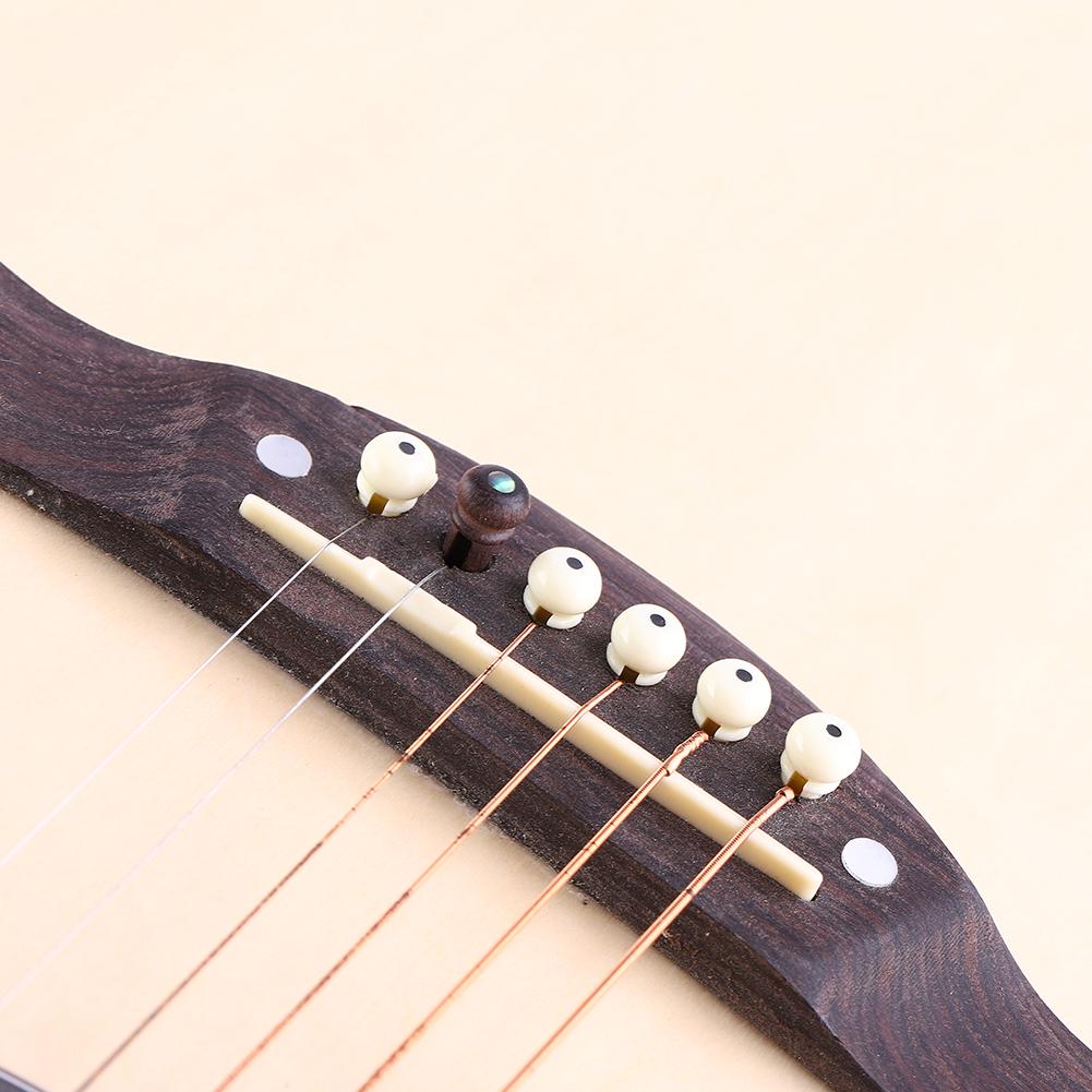 135 Rose Wood String Peg Guitar Bridge Pins Replacement Parts