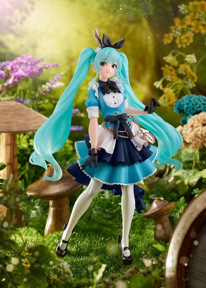 Hatsune Miku Prinzessin AMP Figur Alice ver. (Taito)